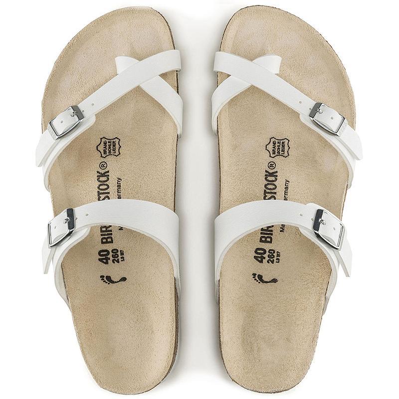 Birkenstock Birko-flor Mayari Herre Hvide | DK 229KOR